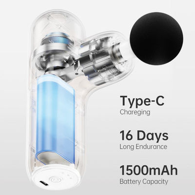 Deep Tissue Mini Massage Gun , Quiet Percussion Body Handheld Muscle Massager