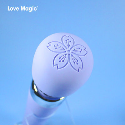 USB Rechargeable Cordless Powerful And Handheld Personal Massager With 8 Speeds 20 Patterns For Back And Neck Relief